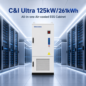Commercial & Industrial Battery <b>Energy</b> <b>Storage</b> <b>System</b> 125kW 261kWh Cooling Cabinet for Data Center - Product Image 1