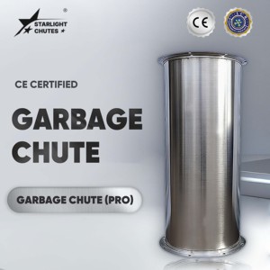 Système de nettoyage et de désinfection des bacs à déchets STARLIGHT CHUTES pour collecteur de déchets de canalisation en acier inoxydable SS304 - Product Image 1