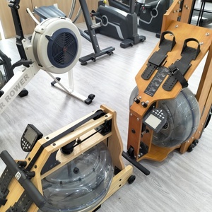 <span class=keywords><strong>Rameur</strong></span> en bois résistant à l'eau pour la maison, <span class=keywords><strong>appareil</strong></span> de fitness intérieur pliable avec résistance réglable pour un poids <span class=keywords><strong>d</strong></span>'utilisateur maximal - Product Image 5