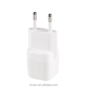 Eu plug USB מטען בלוק 5v 1a מתאם טלפון מטען קיר תקע 5w מטען קובייה עבור גלקסיה ipad פיקסל אנדרואיד ipad ipad