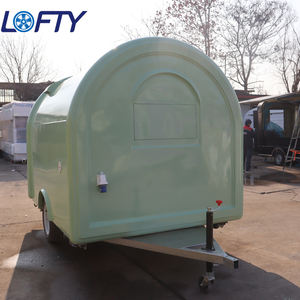 Remorque de restauration non motorisée multifonctionnelle pour la rue, chariot de restauration extérieur, barbecue, chariot <span class=keywords><strong>à</strong></span> hot-dogs, chariot <span class=keywords><strong>à</strong></span> glaces et desserts - Product Image 1