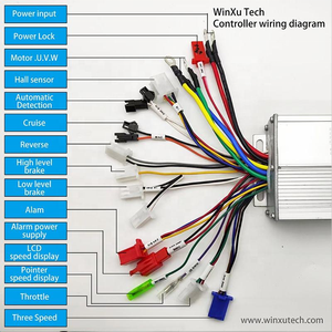 36V 48V 60V 64V 72V 1500W 45A E-Bike Brushless <b>Motor</b> Universal Dual-Mode Controller Driver <b>for</b> <b>Electric</b> Scooter <b>Bicycle</b> Tricycle - Product Image 6
