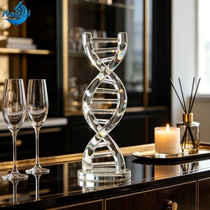 Décoration de bureau personnalisable en résine transparente, double hélice d'<span class=keywords><strong>ADN</strong></span>, ornement pour la maison, cadeau de festival, personnalisé et créatif - Product Image 5