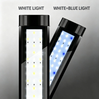 LEECOM Lampe LED Moderne en Métal à Haute Transmission Lumineuse Écologique pour Aquarium, Éclairage Étanche pour Aquarium, Économie d'Énergie