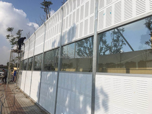 Barriera sonora autostradale ponte rialzato ferroviario schermo di isolamento acustico residenziale parete di isolamento acustico - Product Image 6