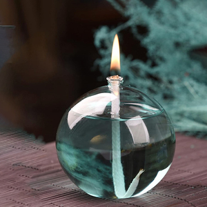 Glas Öllampe Laterne dekorative einzigartige Notfall flüssige Kerzen chinesische Art Öl Licht Indoor Party Hochzeit Home Decor - Product Image 1