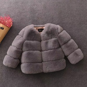 New Winter Elegant <strong>Girls</strong> Faux Fur Jackets <strong>Coats</strong> Thick Warm <strong>Toddler</strong> Kid Winter Faux Fur Baby <strong>Coat</strong> - Product Image 5
