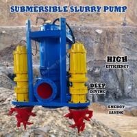 Agitateur de pompe à boue submersible haute pression en alliage de chrome robuste pour l'extraction du sable et l'entretien des barrages, haute efficacité