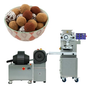 Boule d'énergie protéinée automatique en acier inoxydable faisant la machine Bliss Roller Noix de <span class=keywords><strong>coco</strong></span> Rounder <span class=keywords><strong>Avoine</strong></span> Boule de pâte ligne de production - Product Image 4