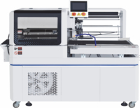 Machine d'emballage sous film rétractable à commande numérique automatique fiable pour l'industrie, en POF, PE, PVC, avec barre en L, pour les cosmétiques