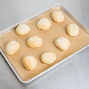 Loyang Panggang Aluminium Persegi Panjang 18x26 Inch, Tebal 1.0mm, Anti Karat, Food Grade, untuk Restoran, Toko Roti, dan Oven - Product Image 2