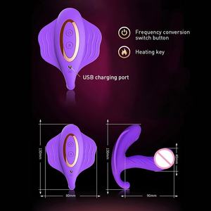 Penjualan Langsung Pabrik <span class=keywords><strong>Vibrator</strong></span> Portabel yang Dikendalikan Jarak Jauh <span class=keywords><strong>Vibrator</strong></span> yang Dapat Dipakai untuk Wanita - Product Image 6