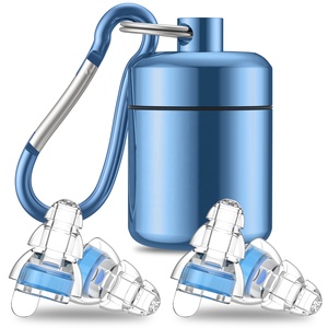 Tapones para los Oídos con Cancelación de Ruido de 24dB, de Silicona, para Música, Natación, Tiro, Conciertos, con Filtros - Product Image 1