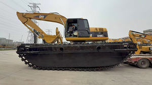 Excavadora Caterpillar usada de 20 toneladas Cat 320 Excavadora anfibia Cat 320d Cat320c Cat323 Cat326 Cat330 Excavadora anfibia - Product Image 4