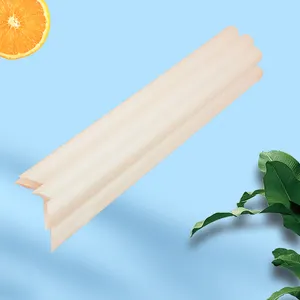 Factory wholesale Disposable Straw white 8 10 12mm individually wrapped drinking biodegradable eco friendly pla straw