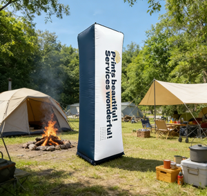 Pilier gonflable carré épais en Oxford, durable et portable, facile à installer, pour stand de salon professionnel – Fournisseur : Usine Da Niu - Product Image 2