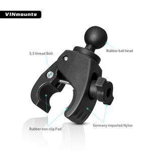 VINmounts grande pince B, support à bille 1", compatible avec bras double fente 1", diamètre de serrage 18–35 mm - Product Image 2