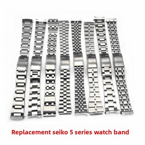 <span class=keywords><strong>Bracelet</strong></span> de <span class=keywords><strong>montre</strong></span> Trendybay Vintage en acier 904L, argent brossé, 19 mm 20 mm, compatible avec les modèles de montres mécaniques classiques - Product Image 3