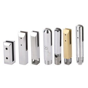 Misura moderna in acciaio inox regolabile <span class=keywords><strong>piscina</strong></span> e scala ringhiera del balcone morsetti vetro resistente alla ruggine rubinetto 304 - Product Image 1