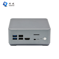 YENTEK Mini PC Usine NUC Barebone Bureau À Domicile Serveur 6 LAN VESA Entreprise Minipc Petit Ordinateur De Bureau Sans Ventilateur Mini Pc