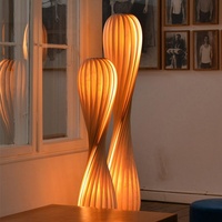 Lampe sur pied en fer de style Wabi-Sabi japonais, source de lumière LED, commande par bouton, design artistique vintage pour salon, chambre à coucher, haut de gamme