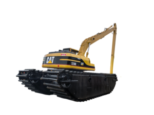 Excavadora Anfibia Usada CAT 320B de 20 Toneladas, Excavadora Hidráulica de Segunda Mano con Cucharón de Excavación de 0.92 m³ de Alta Calidad - Product Image 1