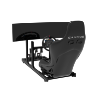 Kit Simulateur de Course CAMMUS Direct Drive avec Volant et Pédales, pour Jeux PC et Simulation de Conduite