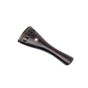 Pieza trasera de Violín de 5 cuerdas de madera de ébano para cuerda violinista <span class=keywords><strong>el</strong></span>éctrico pieza de repuesto accesorios de bricolaje - Product Image 2