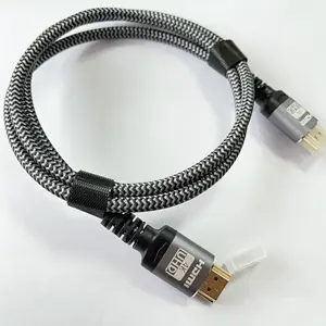 HD 8K 60hz 4K 120Hz 2.1 Gold Plated HDMI To HMDI Cable Video Wire HDMI Kabel 3D Cavo 1M 2M 3M Cabo 2.1 HDMI Cable