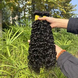 มัดผมลอนคลื่น100% ผมมนุษย์บริสุทธิ์ยังไม่ผ่านกระบวนการผมพร้อมส่ง - Product Image 2
