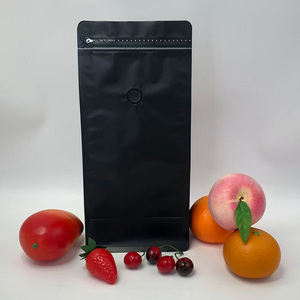 ถุงซิปรูดแบบตั้งได้สำหรับถั่วขนมอบแห้งคุกกี้น้ำตาลเคลือบสีดำด้านแบบกำหนดเอง - Product Image 5