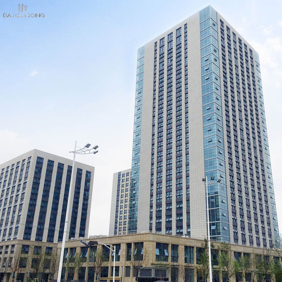 Picture Idea: Modern Commercial Complex Building Exterior Cladding Wall Panels Pre Finished