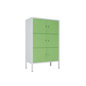 High Quality Filing Cabinets Home Furniture 6 Door Cabinet Metal Locker Storage Security Locker Mail Packing Flat Pack