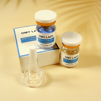 Sérum réparateur au peptide de cuivre bleu GHK-Cu avec Derma Roller Boost pour raffermir et lutter contre les rides du visage