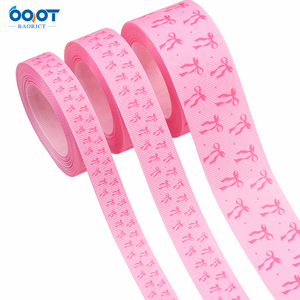 <span class=keywords><strong>Pink</strong></span> Bowknot Threaded Ribbon com Ribbon DIY Handmade Headwear Cabelo Acessórios Vestuário Acessório Material Fita - Product Image 1