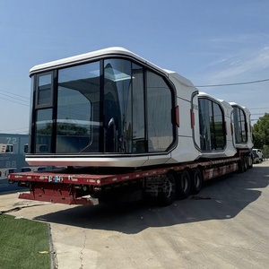 Casa Modular Prefabricada de Lujo Moderna, Contenedor de Acero, Ecológica, Portátil, con Baño, Doble Aislamiento Acústico, Hotel Cápsula - Product Image 1