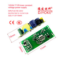 Convertisseur ca à cc 12V 0.5A 1A 1.5A 2A 2.5A 3A 5A carte PCB module d'alimentation à découpage certifié 4