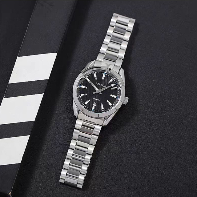 OEM ODM Designer Watch Custom logo Men's Automatic Mechanical Watch Daydate Calendar Waterproof Business Watch Male