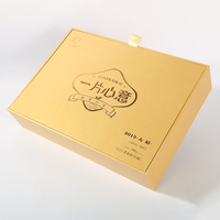 Boîte cadeau sophistiquée personnalisée avec couvercle et base, emballage artisanal fait main avec logo personnalisé pour accessoires de luxe et cadeaux exclusifs