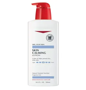 Eucerine Skin Calming Lotion - Full Body Lotion for Dry, Itchy Skin, Natural Oatmeal Enriched - 16.9 fl. oz Pump Bottle