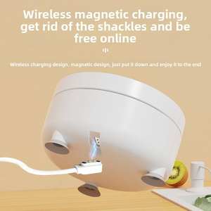 Purificador de Alimentos Inalámbrico con Ozono Ecológico para el Hogar, Lavador de Frutas, Verduras, Mariscos y Carne con Diseño de Auto-Rotación - Product Image 4