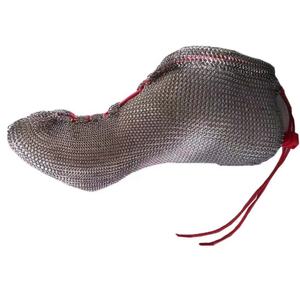 स्टेनलेस स्टील चेन मेल तार जाल सुरक्षा जुर्राब जूता - Product Image 1