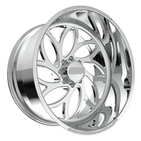 Jantes de camion forgées sur mesure SL 28X14 20X10 26X12 26X14 Super Single Deep Concave Polished avec 8X170 8X180 pour GMC Sierra 2500HD