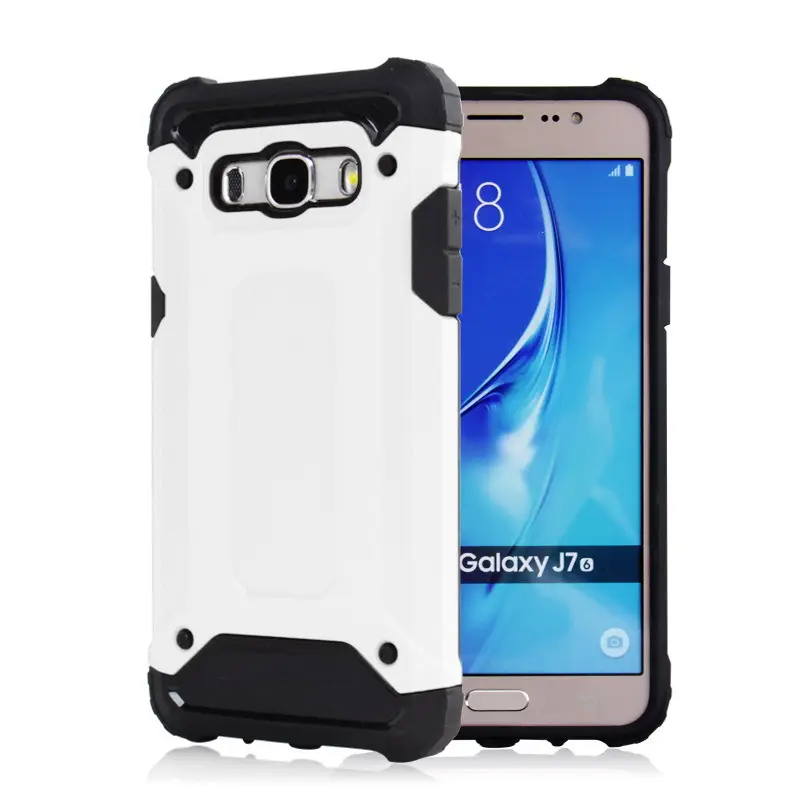 Steel phone case for Samsung series and metal material TPU PC cell phone protective covers for most of smart phone