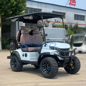 Carrito de Golf de Cuatro Plazas de Alta Calidad/Carrito de Golf para Calle, Fácil de Cambiar, Carrito de Golf Eléctrico para Transporte Especial - Product Image 3
