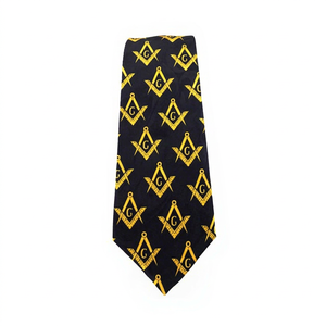 Cravate en soie de luxe écologique au design innovant, avec logo personnalisé, qualité supérieure, unisexe, couleur et taille personnalisables, pour occasions formelles. - Product Image 1
