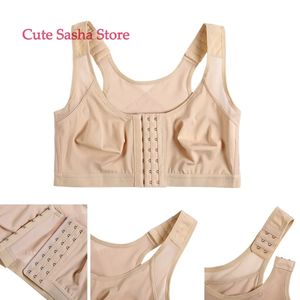 <span class=keywords><strong>Correcteur</strong></span> de posture S-5XL, soutien-gorge releveur pour femmes, nouveau soutien-gorge à dos croisé, sous-vêtements respirants, soutien-gorge de sport antichoc, veste de fitness - Product Image 2