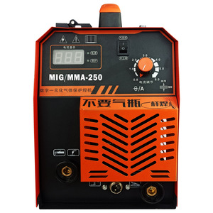 เครื่องเชื่อมแบบพกพา <span class=keywords><strong>MIG</strong></span>/MMA 250A ใช้ไฟ 220V รองรับน้ำหนักลวด 1-5 กก. ใช้แก๊ส CO2 ป้องกัน ระบบอินเวอร์เตอร์ IGBT แบบไร้ลม สำหรับงานเชื่อมแบบ Arc และงานเชื่อมแบบ Secondary Bonding - Product Image 3