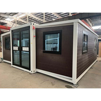 Maison préfabriquée extensible à double aile de 30 pieds, type conteneur résidentiel
