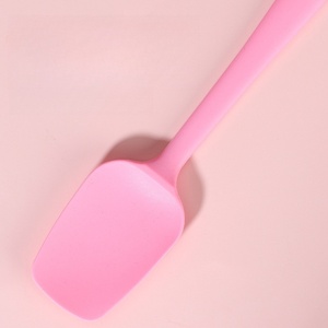Gran oferta, espátula de crema de pastel de cocina de silicona reutilizable, herramientas para hornear y repostería en línea, raspador de mezcla - Product Image 2